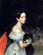 Karl Briullov, Portrait of U. M. Smirnova